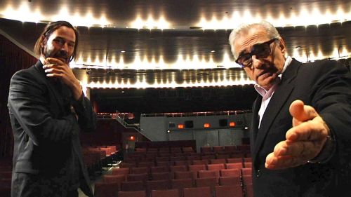 Let's get digital, digital: Keanu Reeves and Martin Scorsese