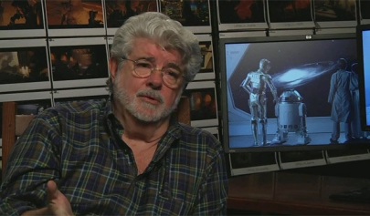 Darth Innovator: George Lucas discusses digital in front of a scene from the best film he never made